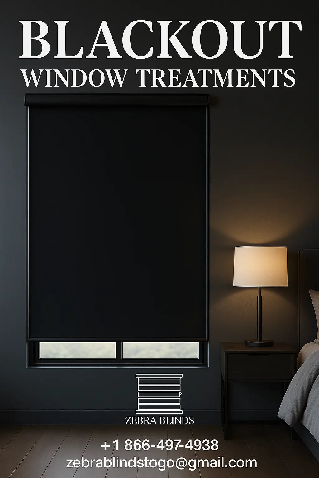 Custom Blackout Roller Blinds