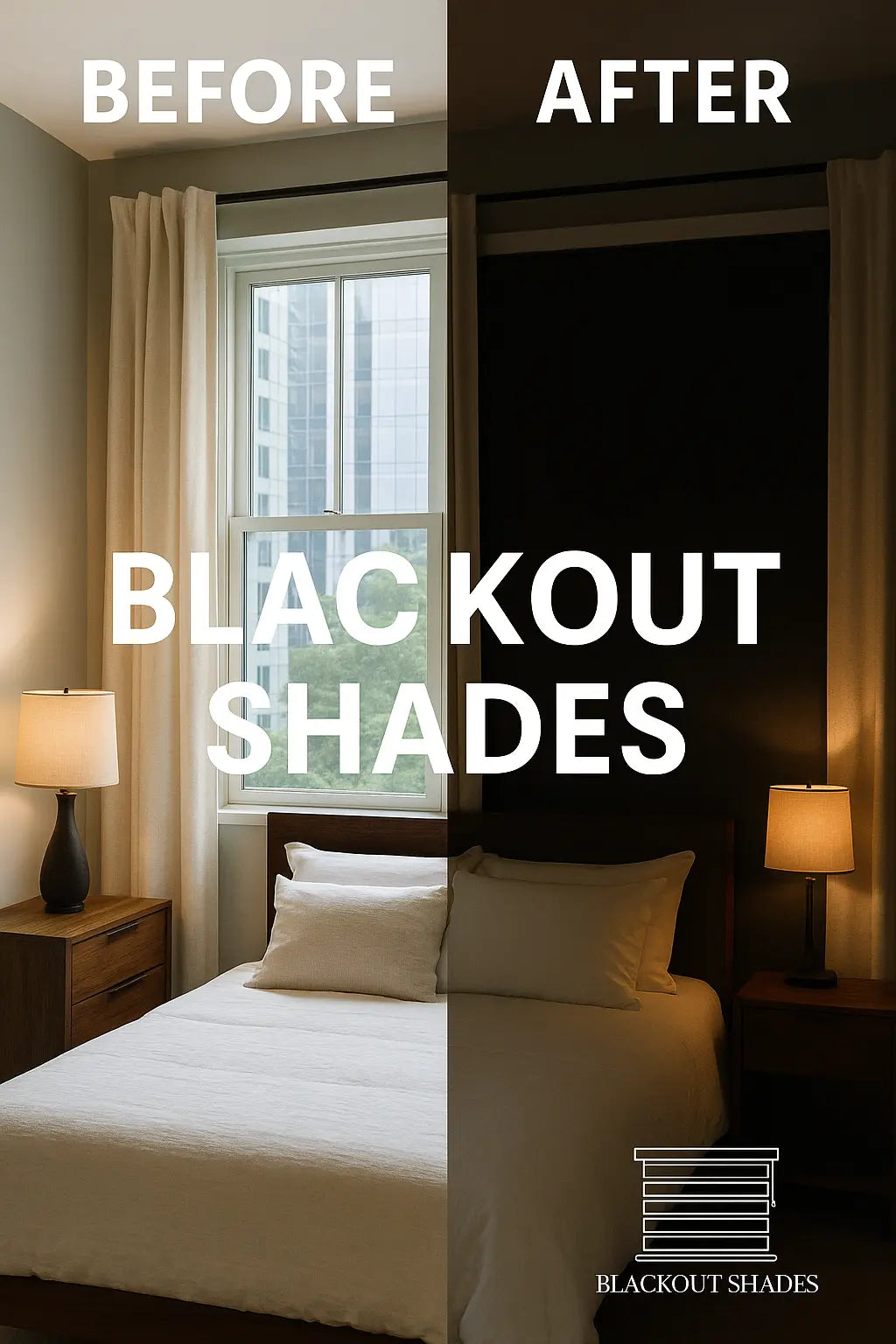 Blackout Roller Shades Interior