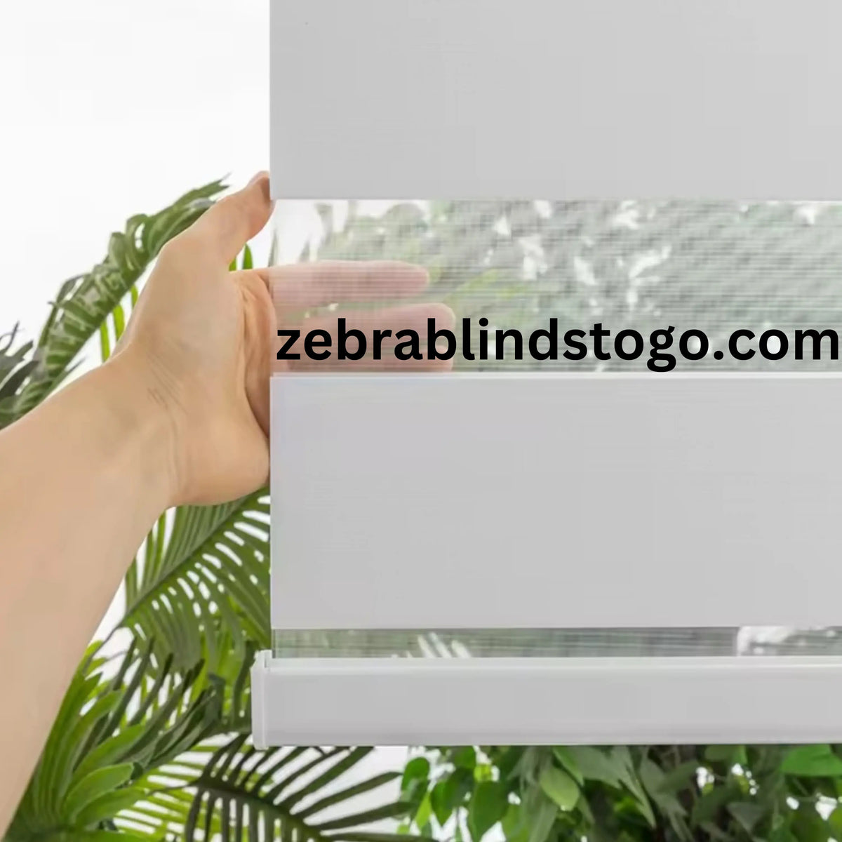 Grey Zebra Blinds Room Darkening