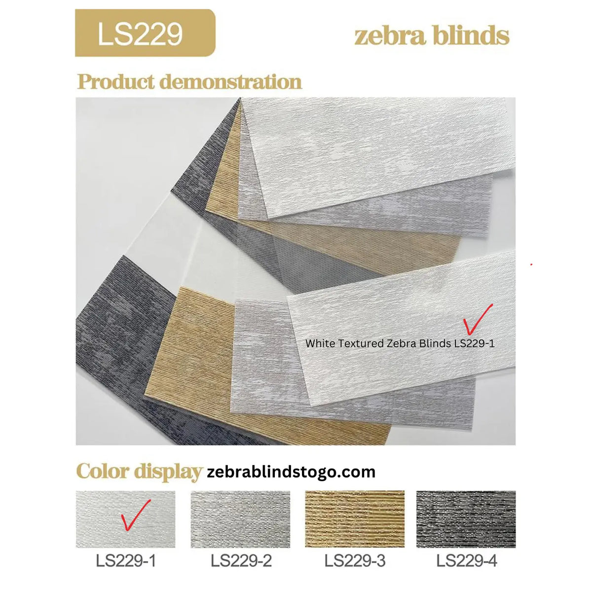 White Textured Zebra Blinds by Zebra Blinds Inc.