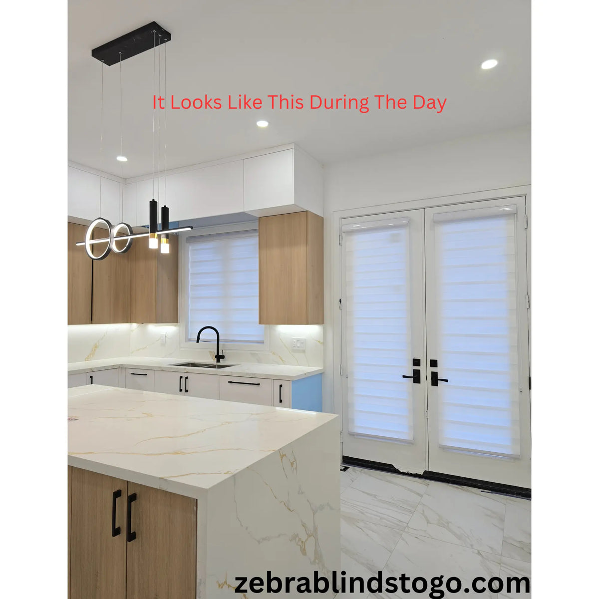 Light Filtering Textured Zebra Blinds